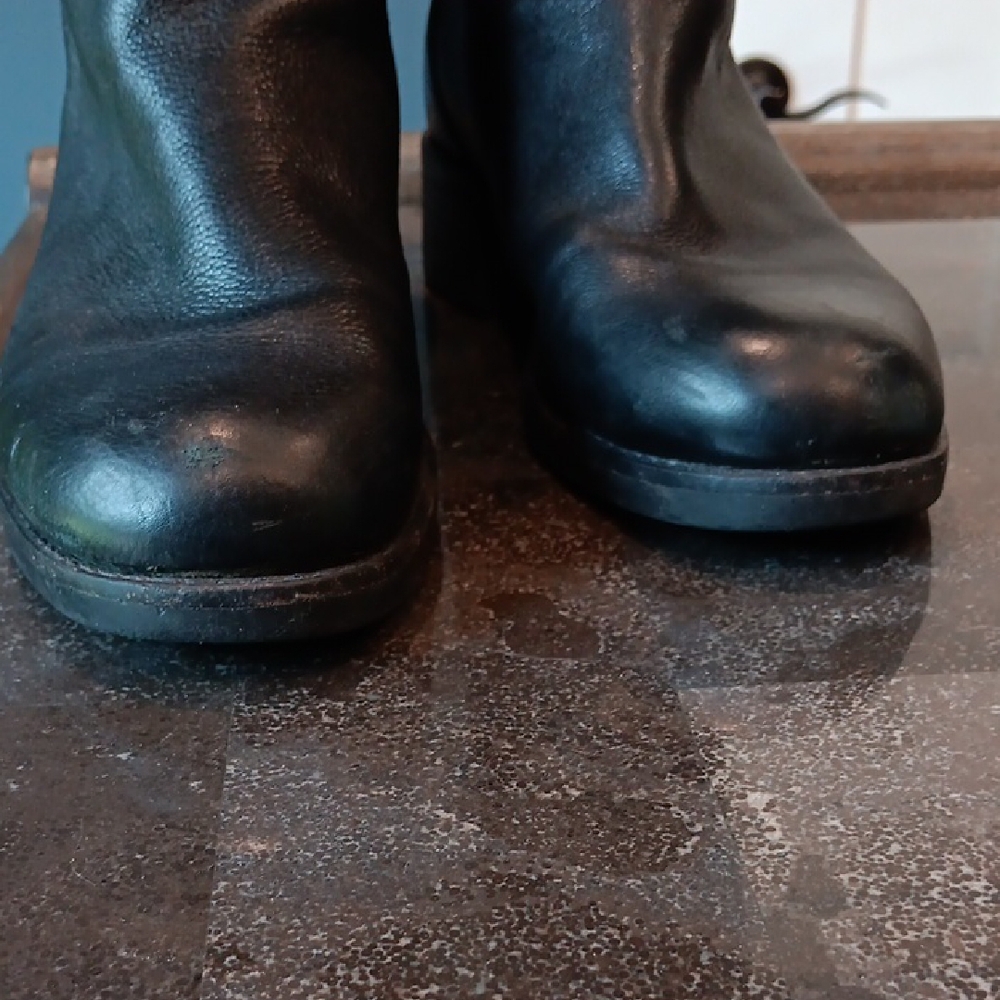 Coach Black Heeled Boots - Picture 3 of 7
